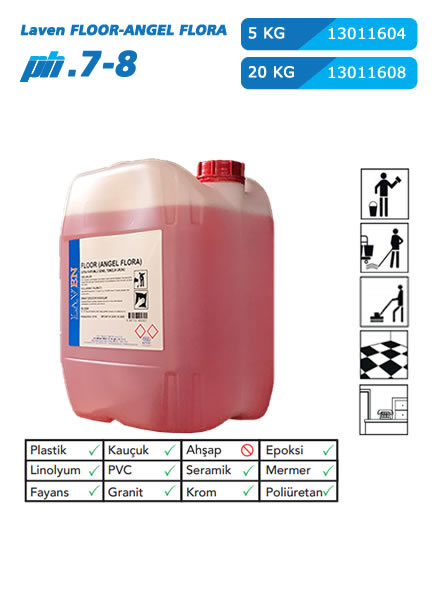 Brc Kozmetik / Genel Temizlik Ve Zemin Bakım Ürünleri / BRC Floor - Angel Flora