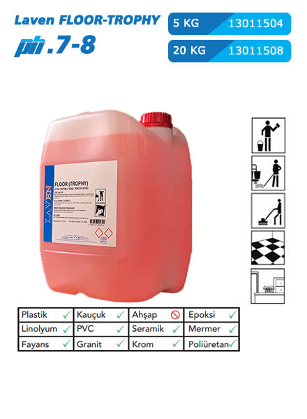 Brc Kozmetik / Genel Temizlik Ve Zemin Bakım Ürünleri / BRC Floor - Trophy